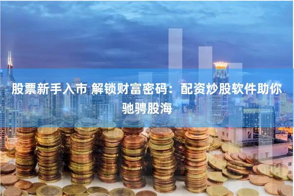 股票新手入市 解锁财富密码：配资炒股软件助你驰骋股海