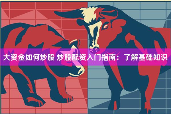 大资金如何炒股 炒股配资入门指南：了解基础知识